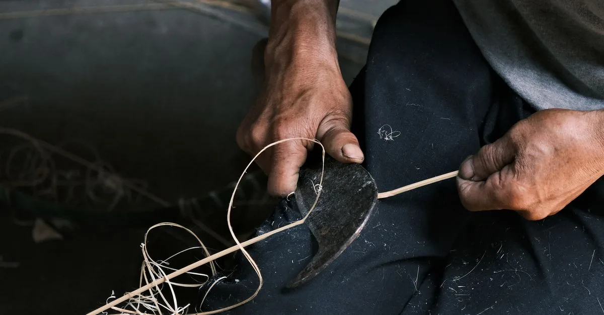 bamboo cane taper shaping