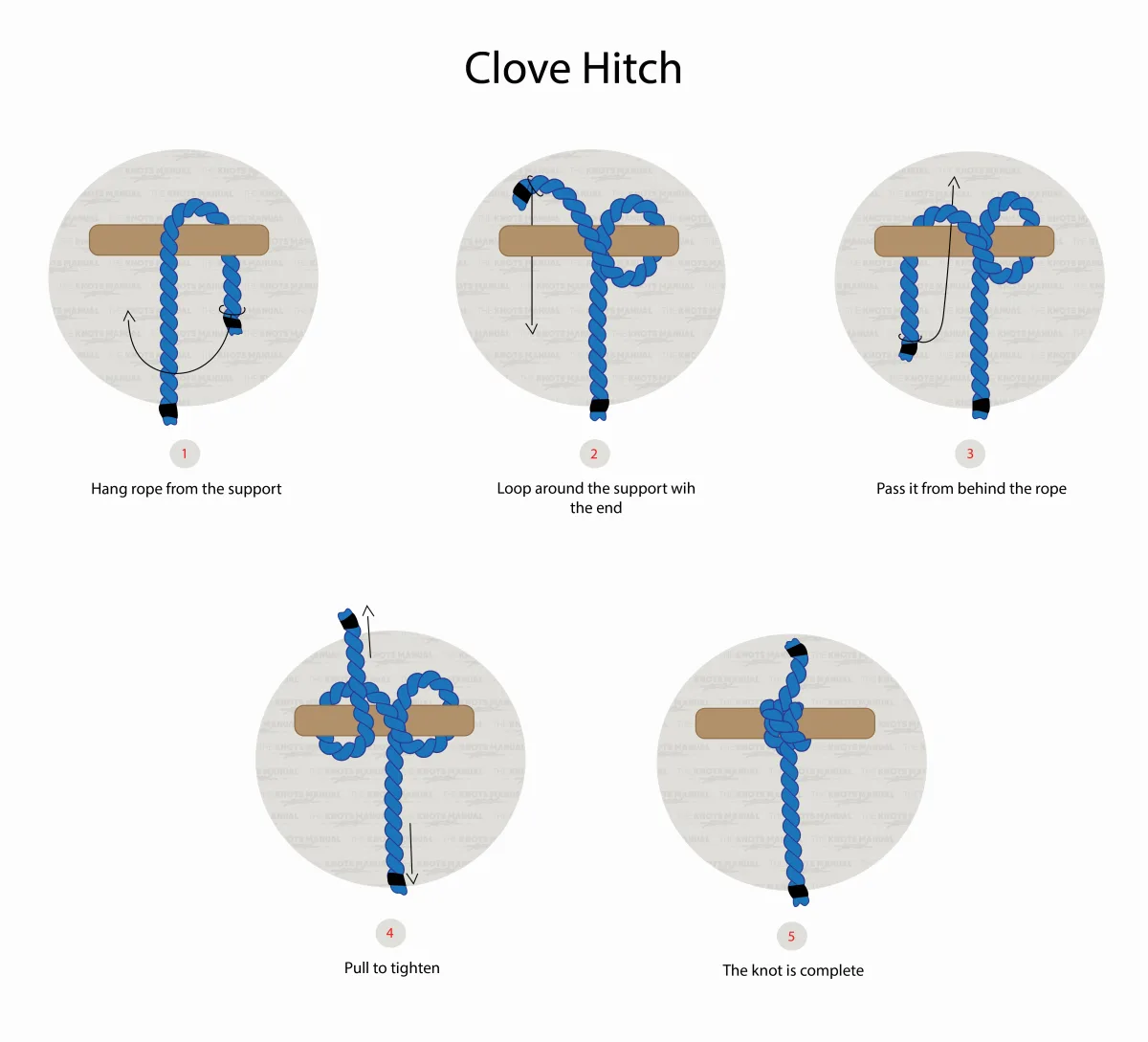 clove hitch knot