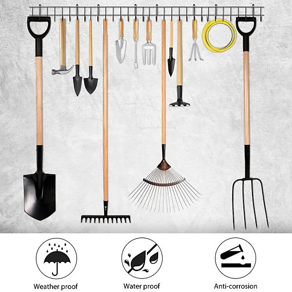 garden cane storage rack