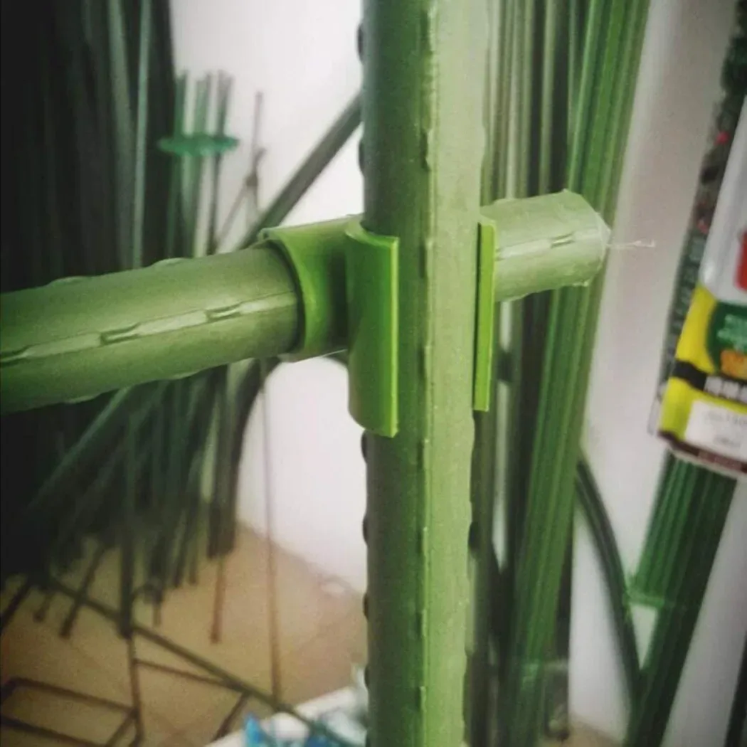 garden netting installation cane top rail