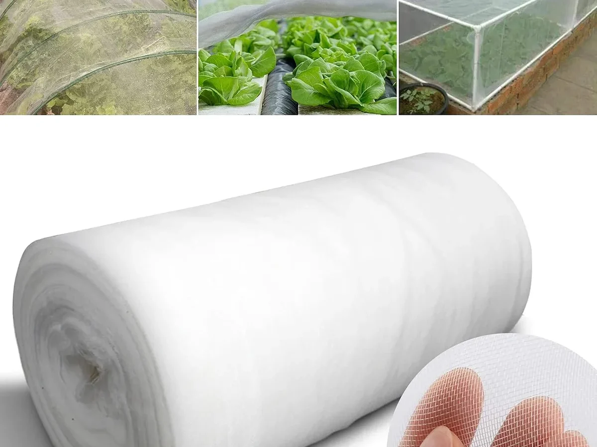 how to protect vegetables with netting