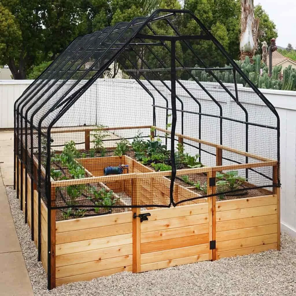 how to use garden netting