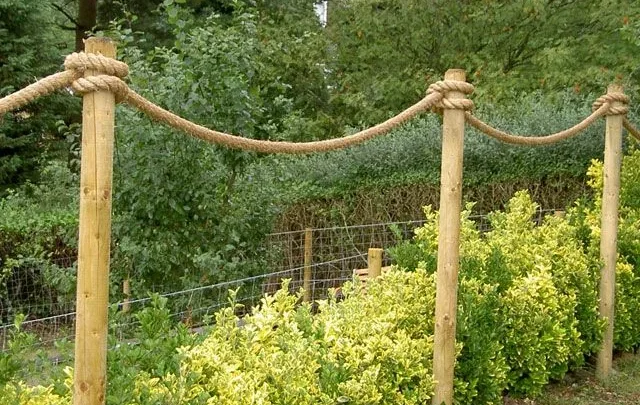 Garden Rope Rustic Fencing: A Complete How-To Guide